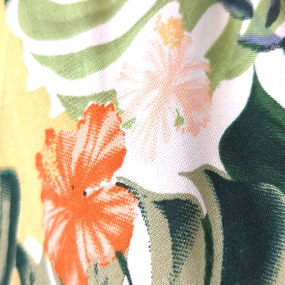 American & Beyond Tropical Flowers High Low Maxi Dress XS - Picture 9 of 16